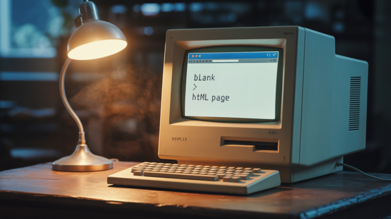A blank HTML page